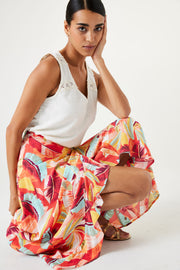 Garcia Midi Skirt - Papaya Punch