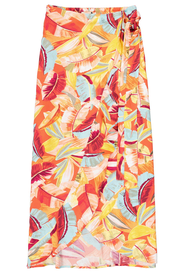 Garcia Midi Skirt - Papaya Punch