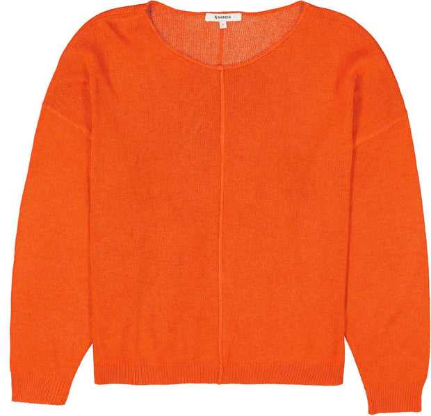 Garcia Selena Pullover - Tangerine Red