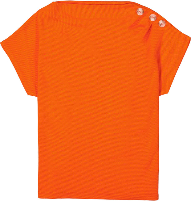 Garcia Perla Top - Tangerine Red
