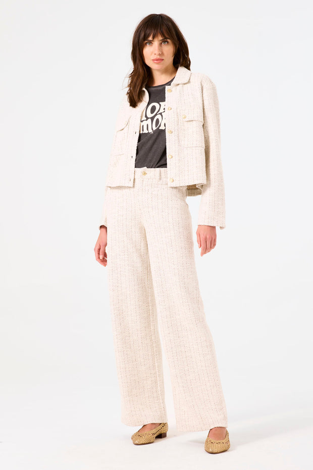 Garcia Pip Pants - Ecru Stripe