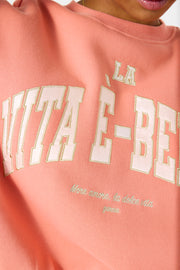 Garcia Vita E-Bella Sweat - Peach Sorbet
