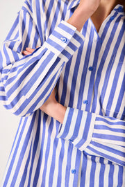 Garcia Sadie Shirt - Dazzling Blue Stripe