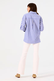 Garcia Sadie Shirt - Dazzling Blue Stripe