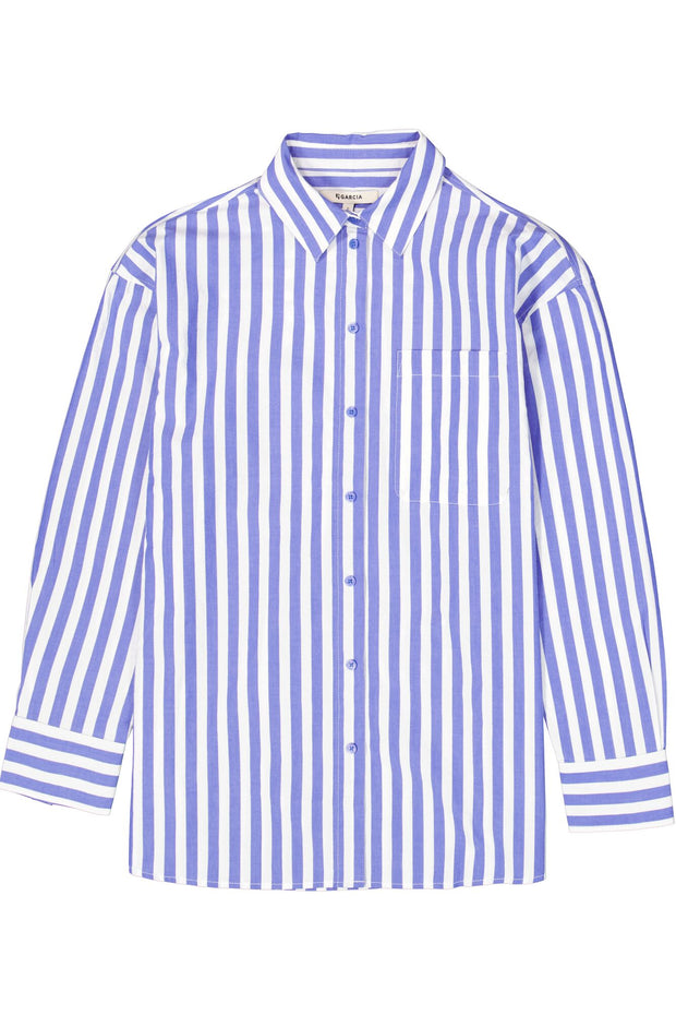 Garcia Sadie Shirt - Dazzling Blue Stripe