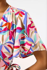 Garcia Samara Wrap Dress - Dazzling Blue