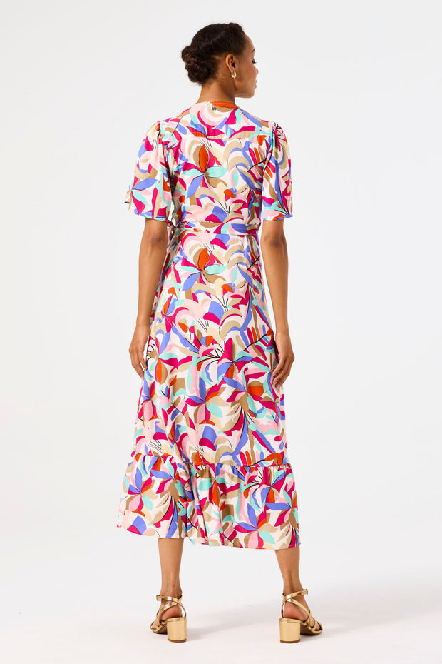 Garcia Samara Wrap Dress - Dazzling Blue