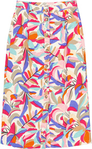 Garcia Sloan Midi Skirt - Dazzling Blue