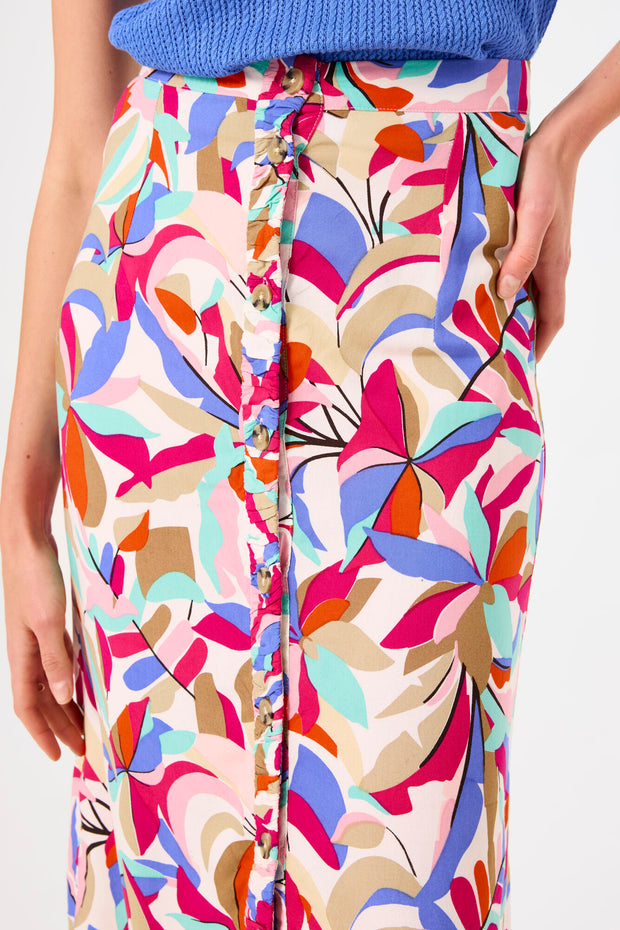 Garcia Sloan Midi Skirt - Dazzling Blue