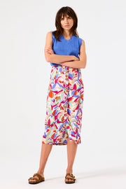 Garcia Sloan Midi Skirt - Dazzling Blue