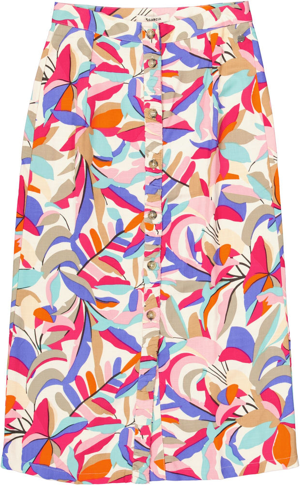 Garcia Sloan Midi Skirt - Dazzling Blue