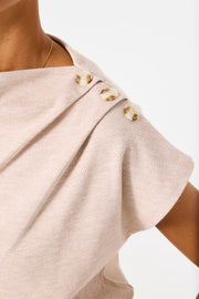 Garcia Perla Top - Sand Melee