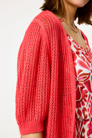 Garcia Freya Cardigan - Ruby Red