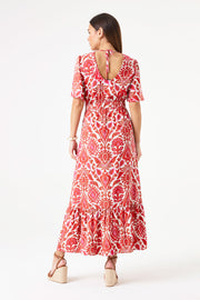 Garcia Farrah Dress - Ruby Red