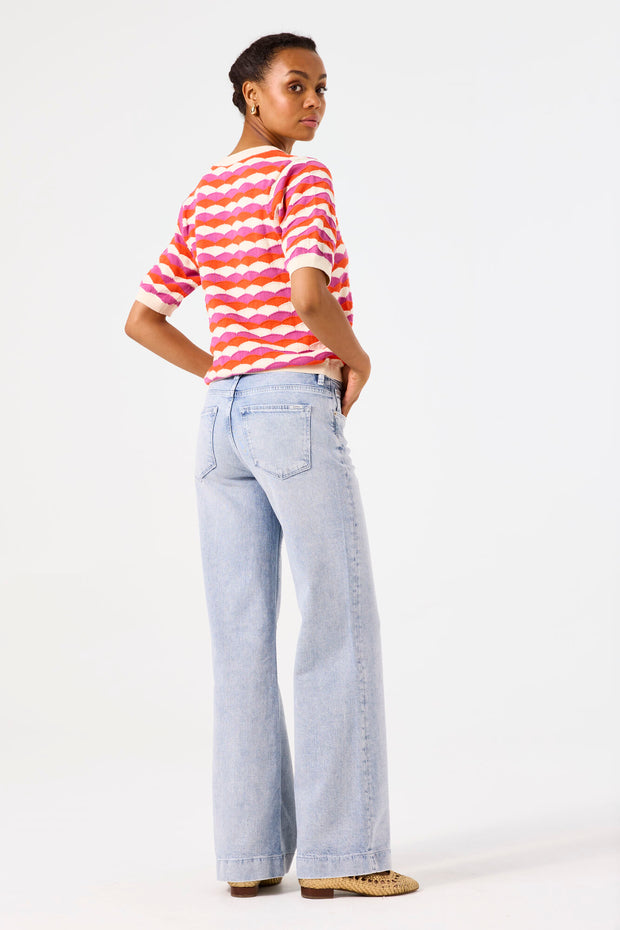 Garcia Simone Pullover - Whitecap