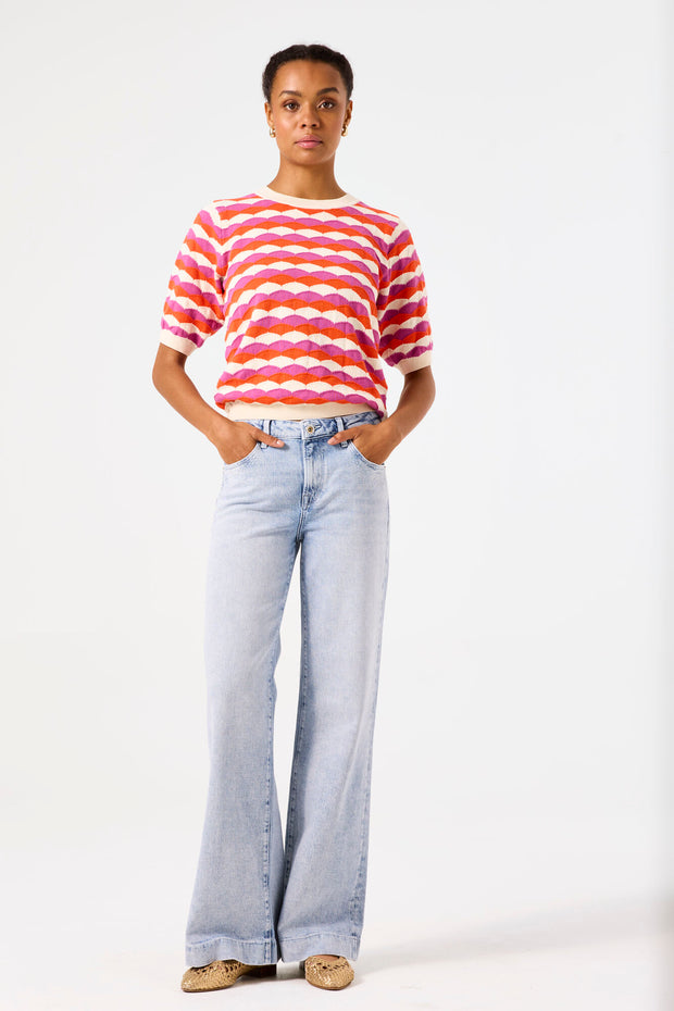 Garcia Simone Pullover - Whitecap