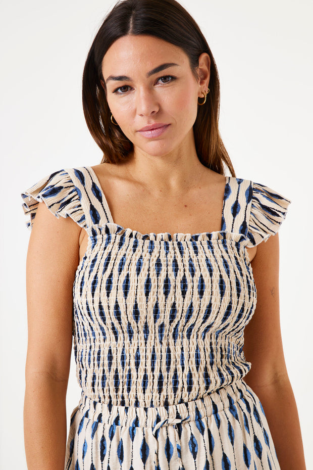 Garcia Celine Singlet - Pearl