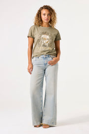 Garcia Here Comes The Sun Tee - Summer Olive