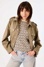 Garcia Twill Jacket - Summer Olive