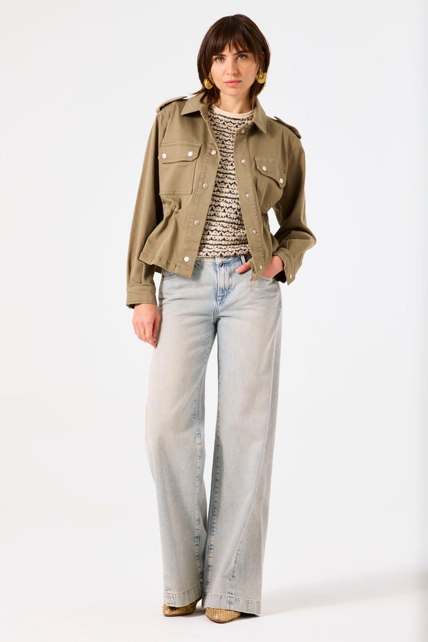 Garcia Twill Jacket - Summer Olive