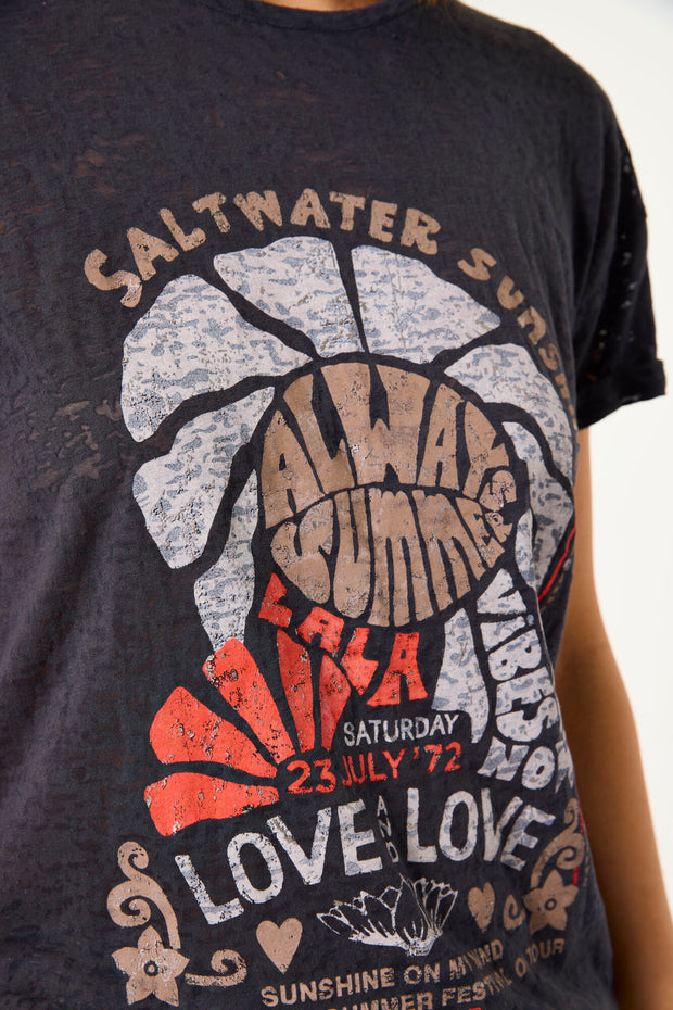 Garcia Saltwater Sunshine Tee - Black