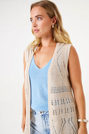 Garcia Fallon Cardigan - Almond