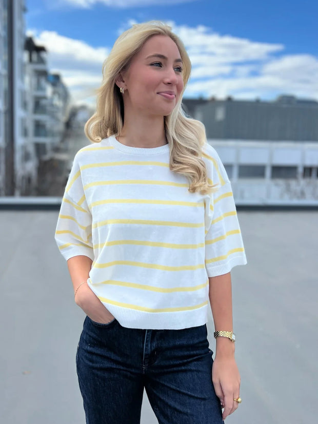 MSCH Geanine Rachelle 2/4 Pullover - Egret/Sundress