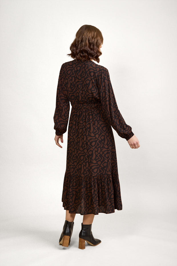 Knewe Jolene Dress - Mocha