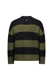 Knewe Alexa Sweater - Khaki/Black