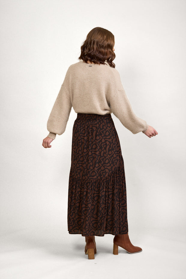 Knewe Milan Skirt - Mocha