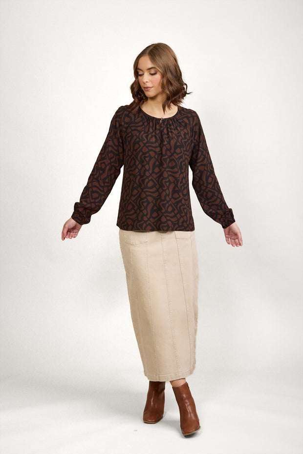 Knewe Story Top - Mocha