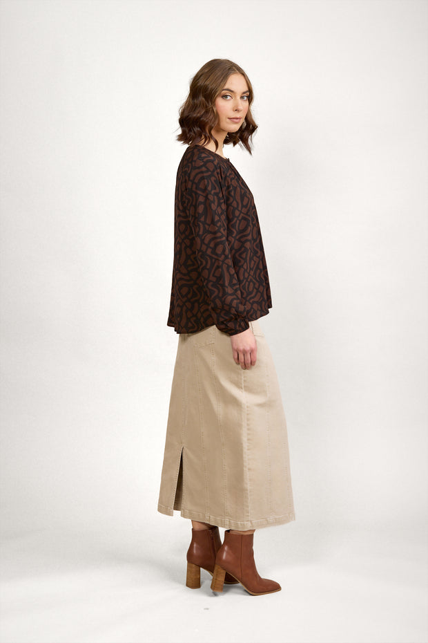 Knewe Story Top - Mocha