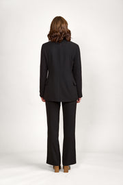 Knewe Clementine Blazer - Black/Oat