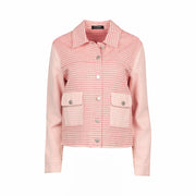 Knewe Jagger Denim Jacket - Strawberry