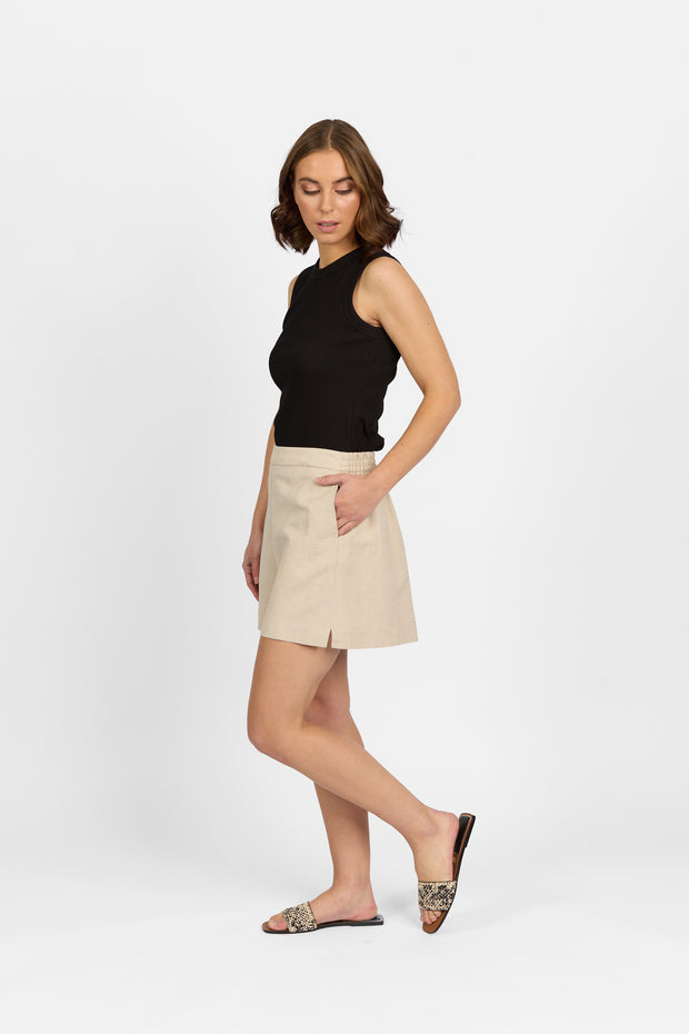 Knewe Zephyr Short - Ecru