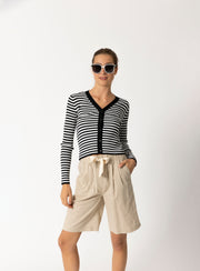 Two By Two Mia Cardigan - Stripe