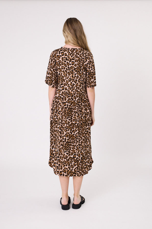 Lemon Tree Leona Dress - Leopard Print