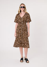 Lemon Tree Vittoria Dress - Leopard Print