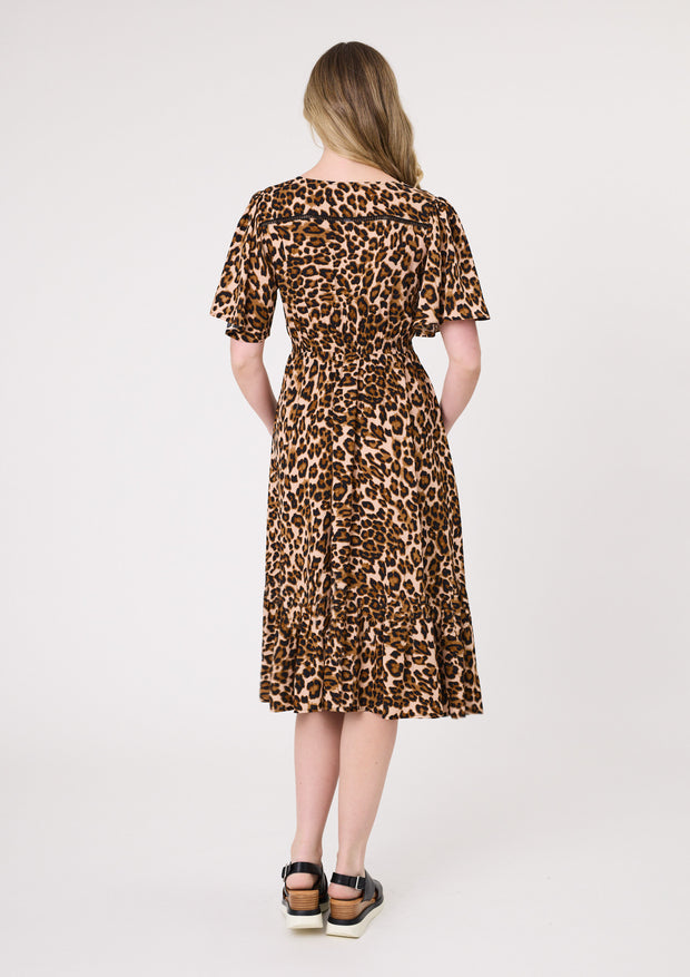 Lemon Tree Vittoria Dress - Leopard Print