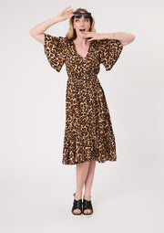 Lemon Tree Vittoria Dress - Leopard Print