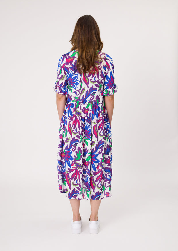Lemon Tree Madonna Dress - Floral Print