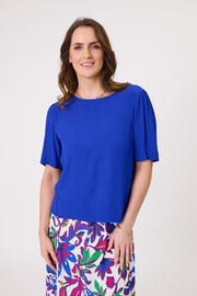 Lemon Tree Bettina Top - Cobalt