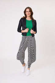 Lemon Tree Mika Snake Skin Jacket - Black