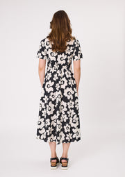 Lemon Tree Marta Dress - Black & White Floral