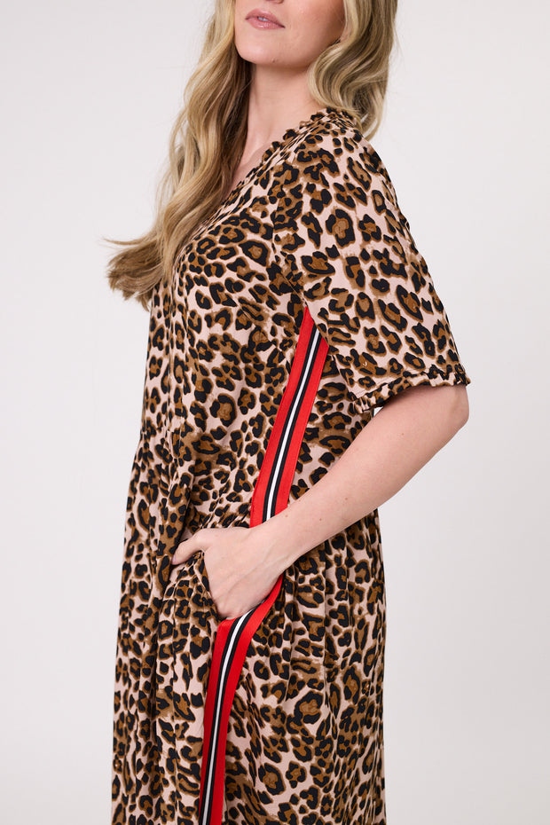 Lemon Tree Leona Dress - Leopard Print