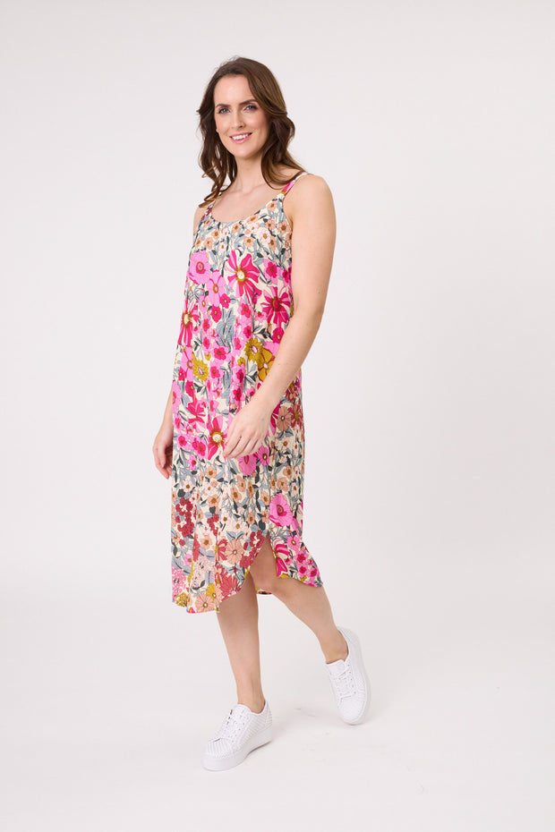 Lemon Tree Maddie Dress - Garden Print