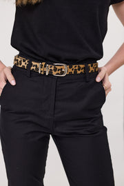 Lemon Tree Leopardo Belt - Leopard Print