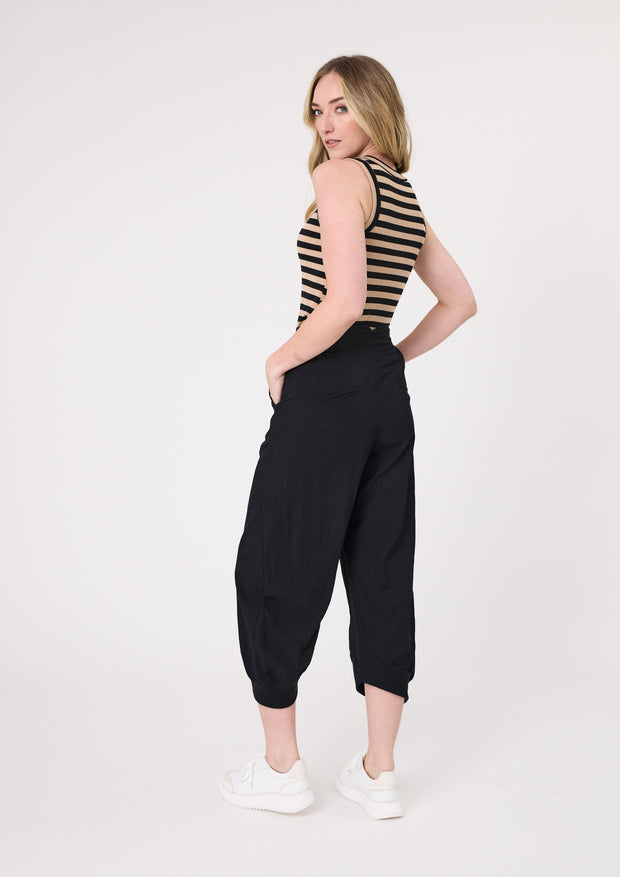 Lemon Tree Eva Tank - Mocha Black Stripe