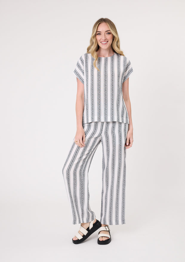 Lemon Tree Melani Top - White Print