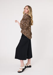 Lemon Tree Gianna Top - Leopard Print